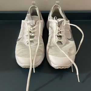 White Nike Golf Shoes woman